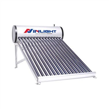 Lågtryck termosifon solvärmevattenvärmare